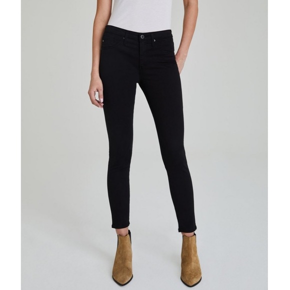 AG The Legging Super Skinny Ankle Black Jeans - Picture 15 of 15